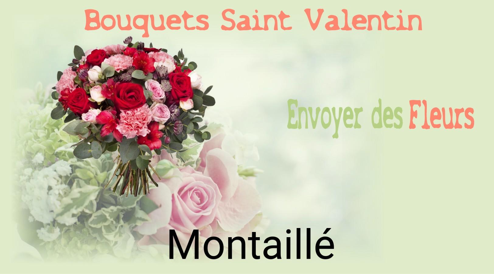 Roses de Saint-Valentin livrées à Montaillé